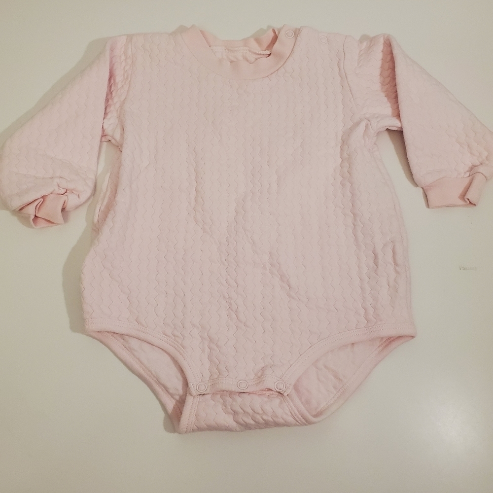 Soft Pink Baby Onsie 24 months